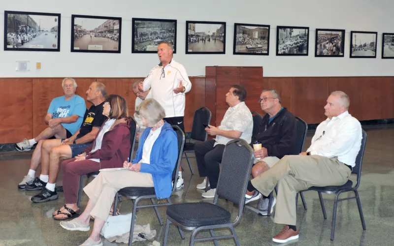 Residents question project plans at Aaron Davies Playground